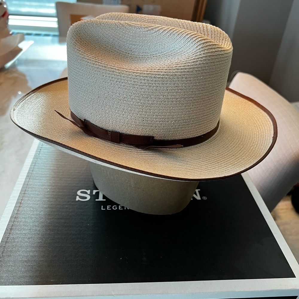 Women’s Stetson open road hemp fedora